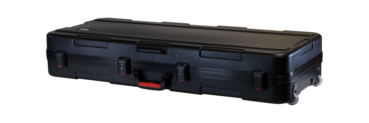 Korg Keyboard Case, Hardcase, for 61-Key Keyboards, with Wheels, Black