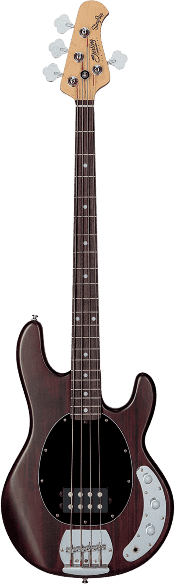 Sterling by Music Man SUB StingRay RAY4 Walnut Satin – elektrische basgitaar