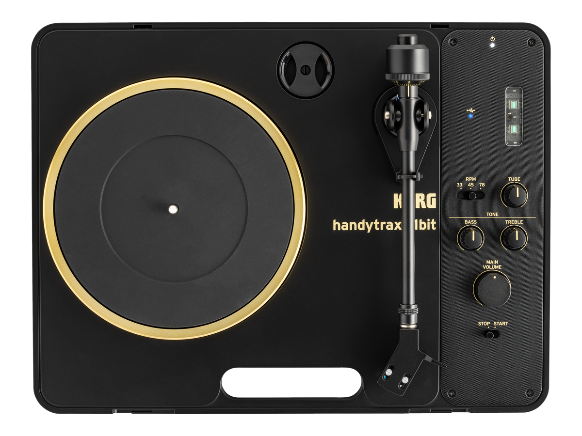 Korg Turntable, Handytraxx Play, Speaker, 1bit Recorder, Nutube, Battery operation