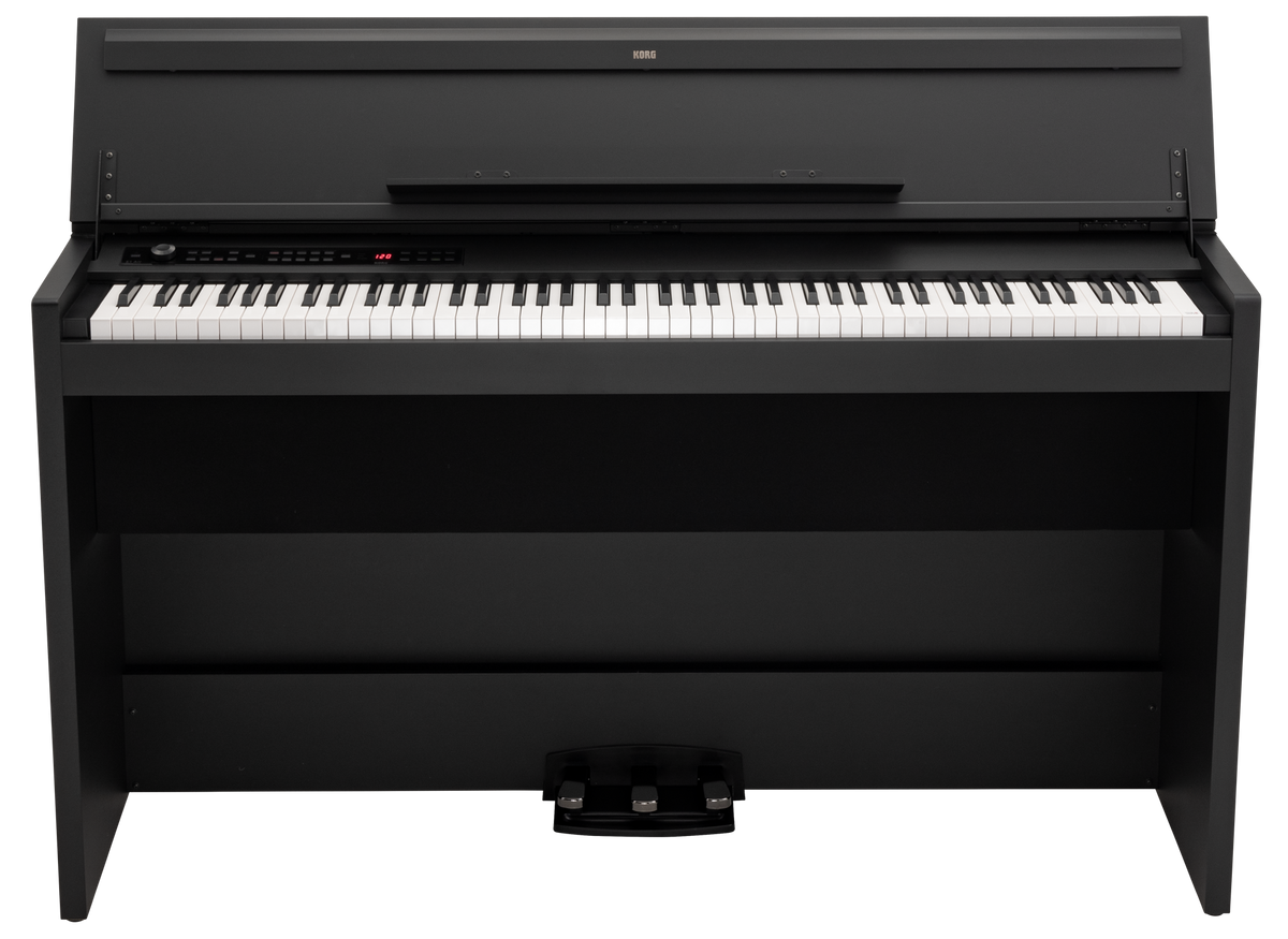 Korg Digital Piano, Concert, E1 Air, Bluetooth, 3 pedals, 2x40 W, black