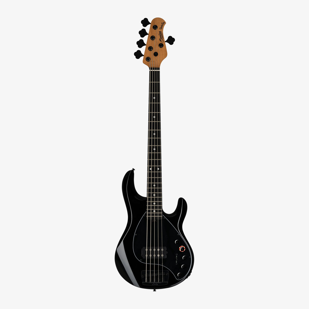 Sterling by Music Man DarkRay 5 Black – 5-snarige basgitaar
