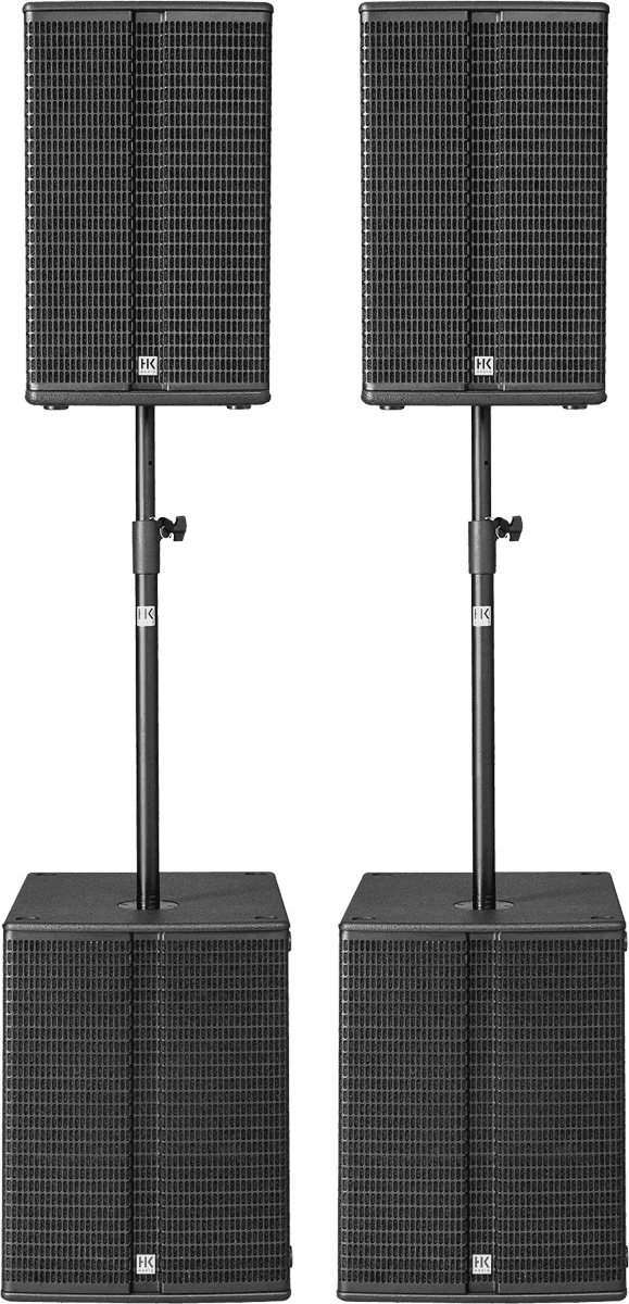 HK Audio L3PACK-BASS – Versterkte kit voor 250 pers.