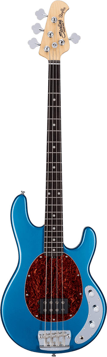 Sterling by Music Man StingRay RAY24CA Toluca Lake Blue – elektrische basgitaar