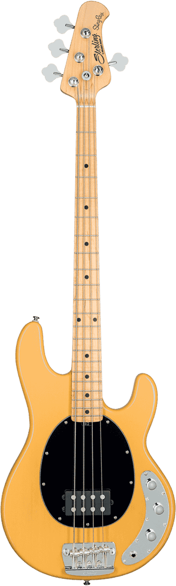 Sterling by Music Man StingRay RAY24CA Butterscotch – elektrische basgitaar
