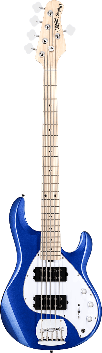 Sterling by Music Man SUB StingRay RAY5HH Cobra Blue – 5-snarige basgitaar