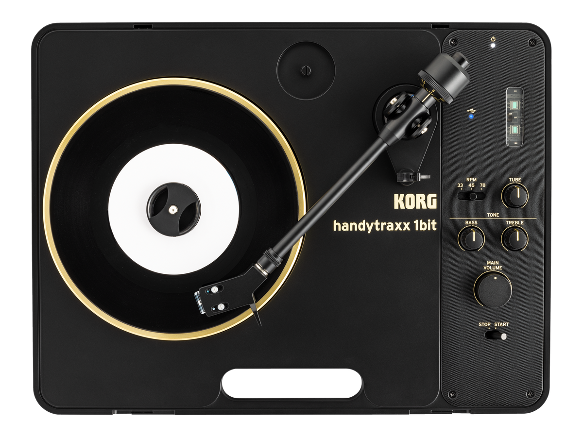 Korg Turntable, Handytraxx Play, Speaker, 1bit Recorder, Nutube, Battery operation