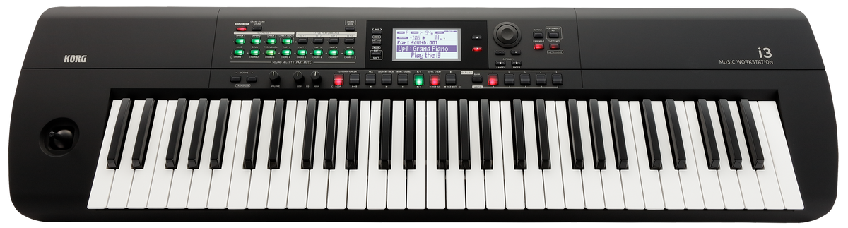 Korg Workstation, Arranger i3, 61 keys, black