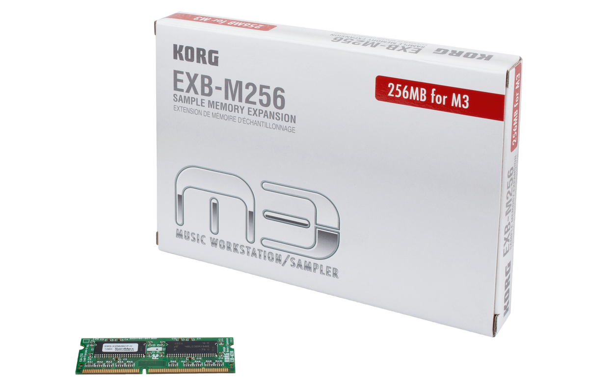 Korg Accessory, 256MB for M3/XP/Pa2XPRO/Pa3X
