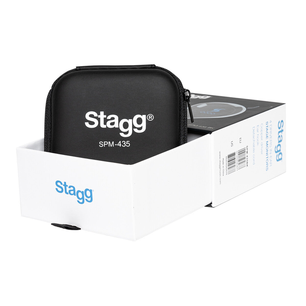 Stagg SPM-435 BK 4-driver in-ear monitors zwart