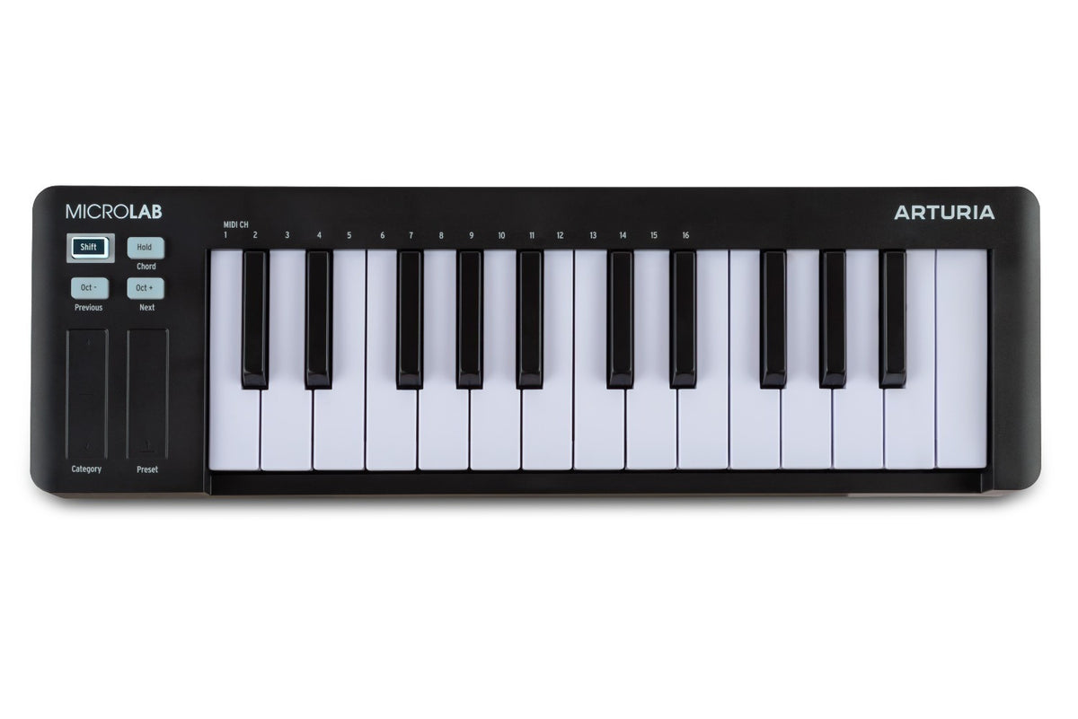 Arturia MicroLab Mk3 Black afbeelding 5