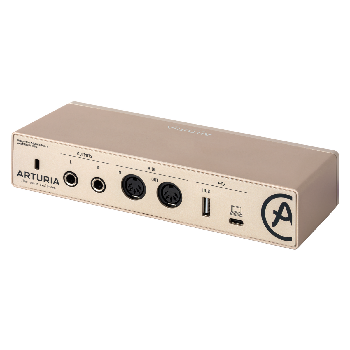 Arturia MiniFuse 2 Champagne afbeelding 3