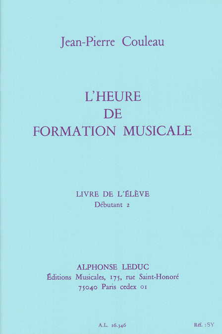 Jean-Pierre Couleau: Time for Music Education