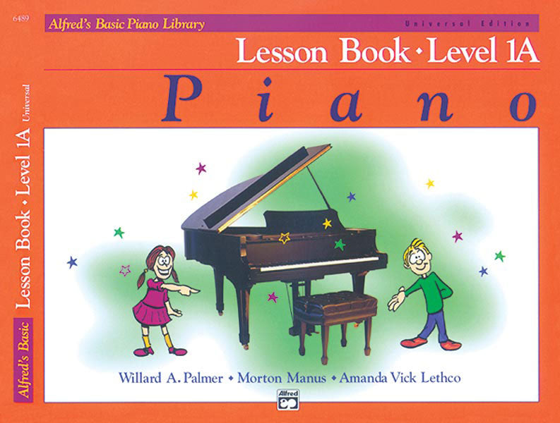 Alfreds Basic Piano Course Lesson Book Level 1a (Engelse Versie)