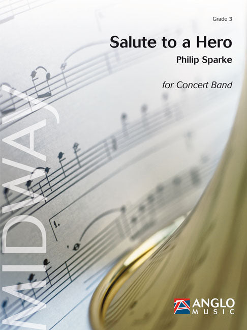 Sparke: Salute to a Hero fuer Billy) (Partituur Harmonie (Partituur Harmonie) afbeelding 2