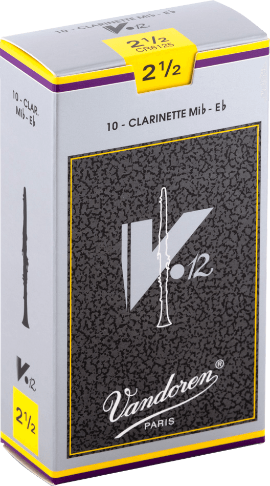 Vandoren CR6125 V12 Rieten voor Eb-klarinet 2,5 - 10 stuks