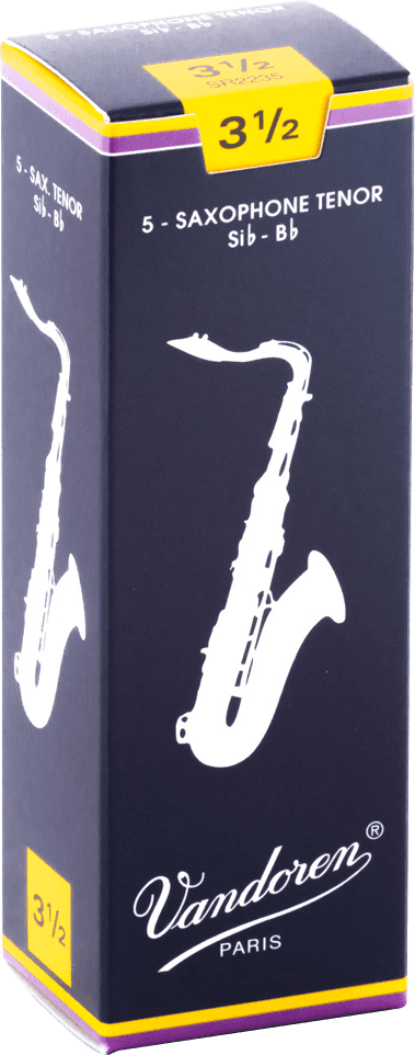 Vandoren SR2235 Traditional Rieten voor Tenorsaxofoon 3,5 - 5 stuks