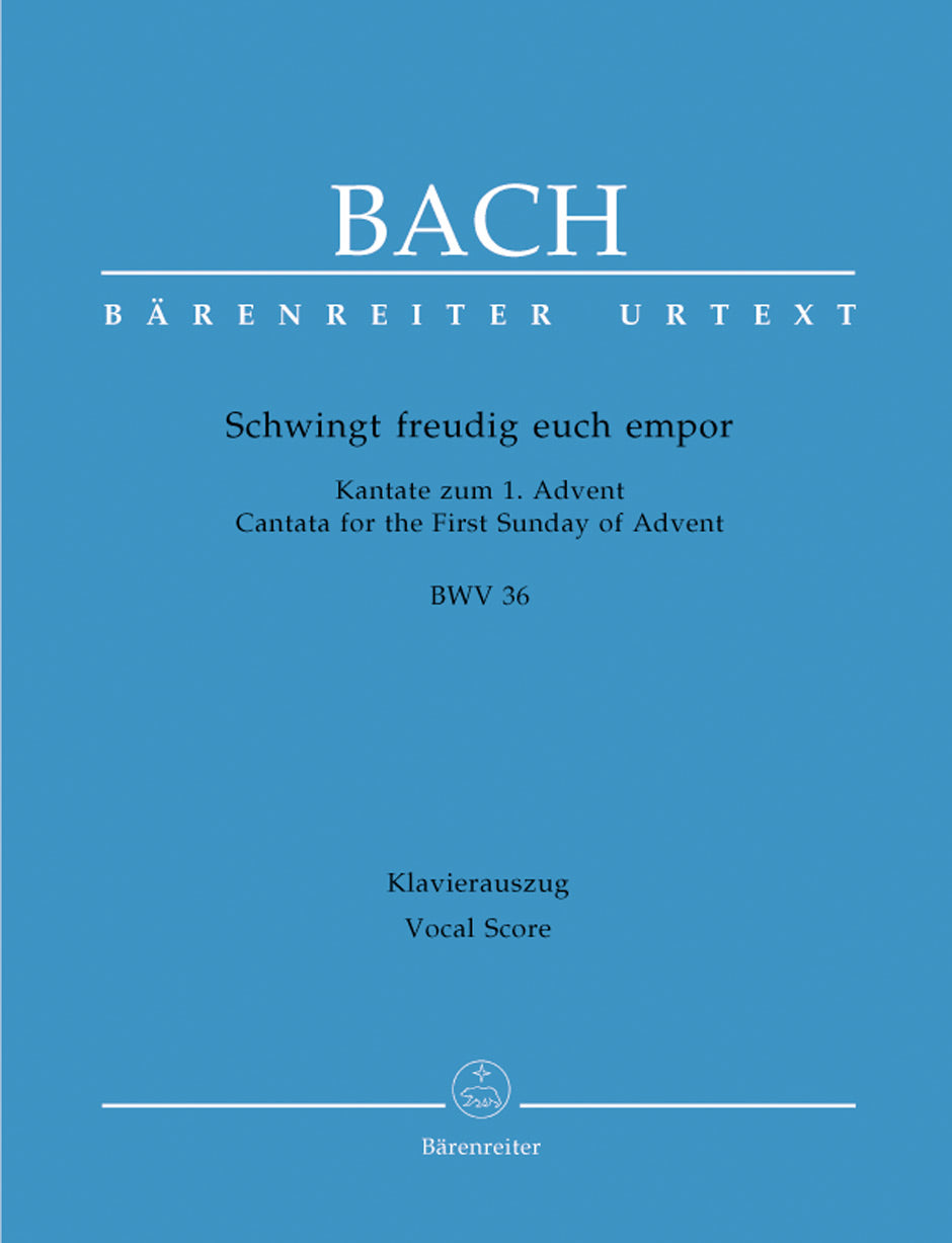 Bach: Kantate BWV 36 Schwingt freudig euch empor (Vocalscore) afbeelding 2