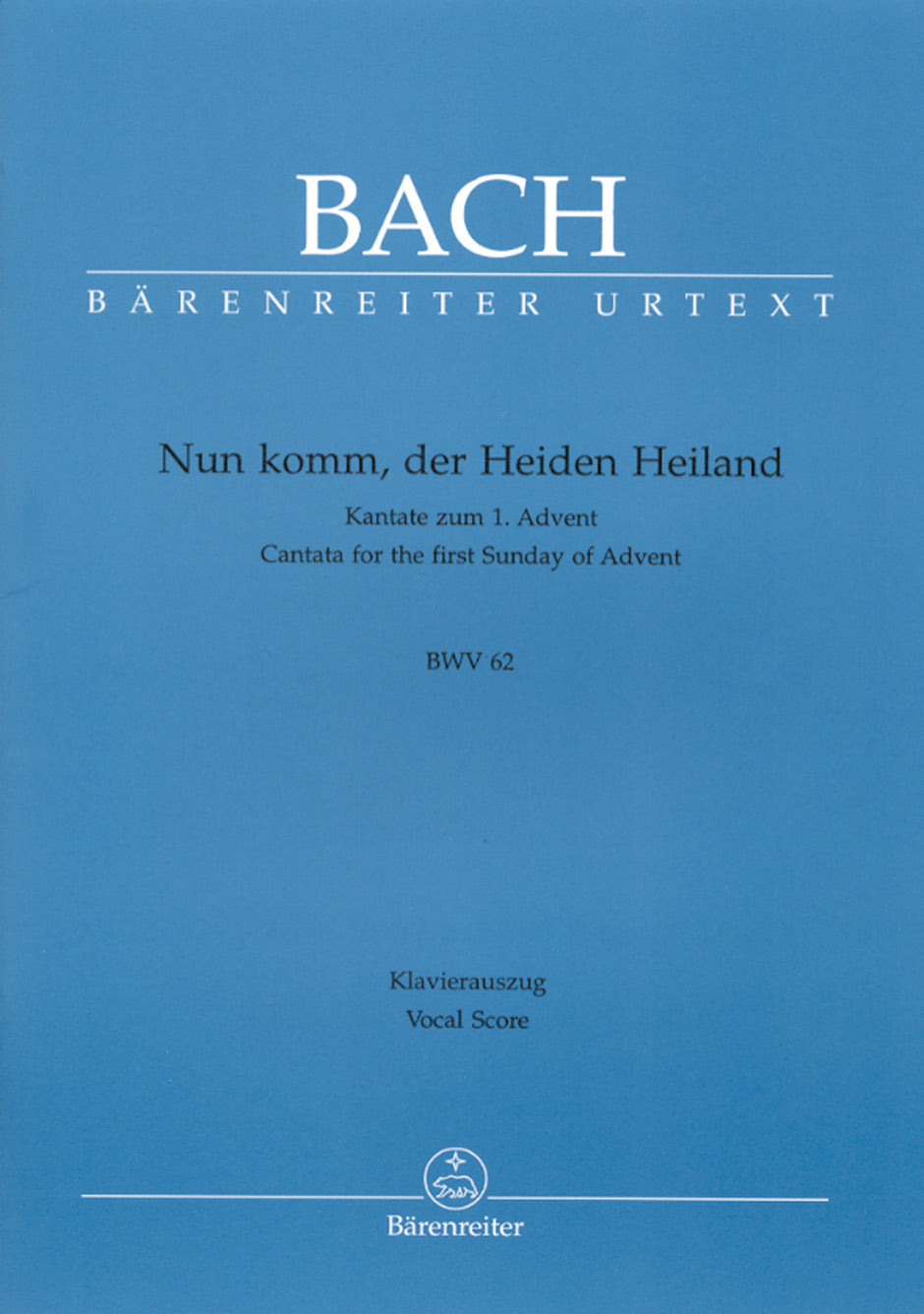 Bach: Kantate BWV 62 Nun komm, der Heiden Heiland afbeelding 2