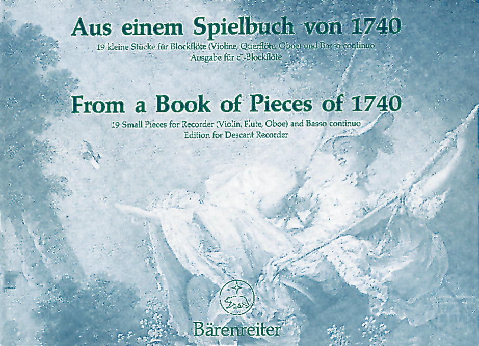 Aus einem Spielbuch von 1740 - From a Playing Book of 1740 afbeelding 2