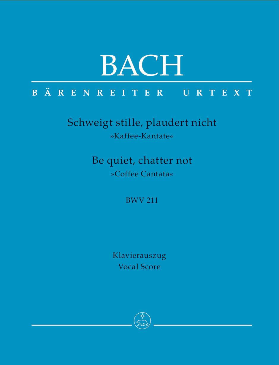 Bach: Schweigt stille, plaudert nicht BWV 211 Kaffee-Kantate (Vocalscore) afbeelding 2