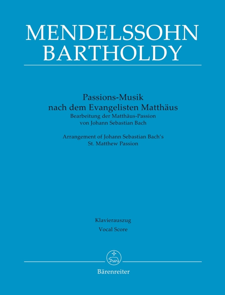 Passion Music after the Evangelist Matthew