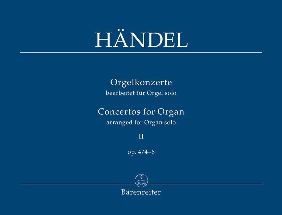 Orgelkonzerte op. 4. Heft 2