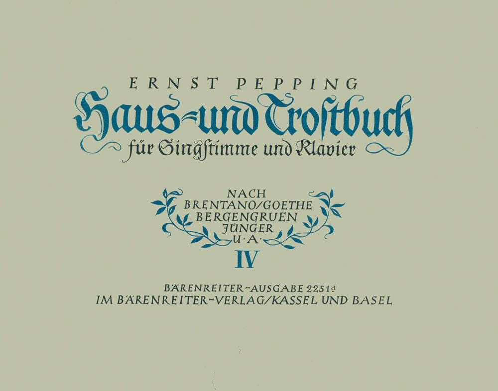 Haus- und Trostbuch (1946). Heft 4