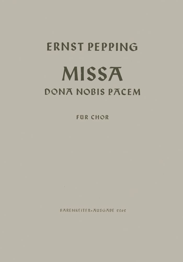 Missa "Dona nobis pacem" (1948)