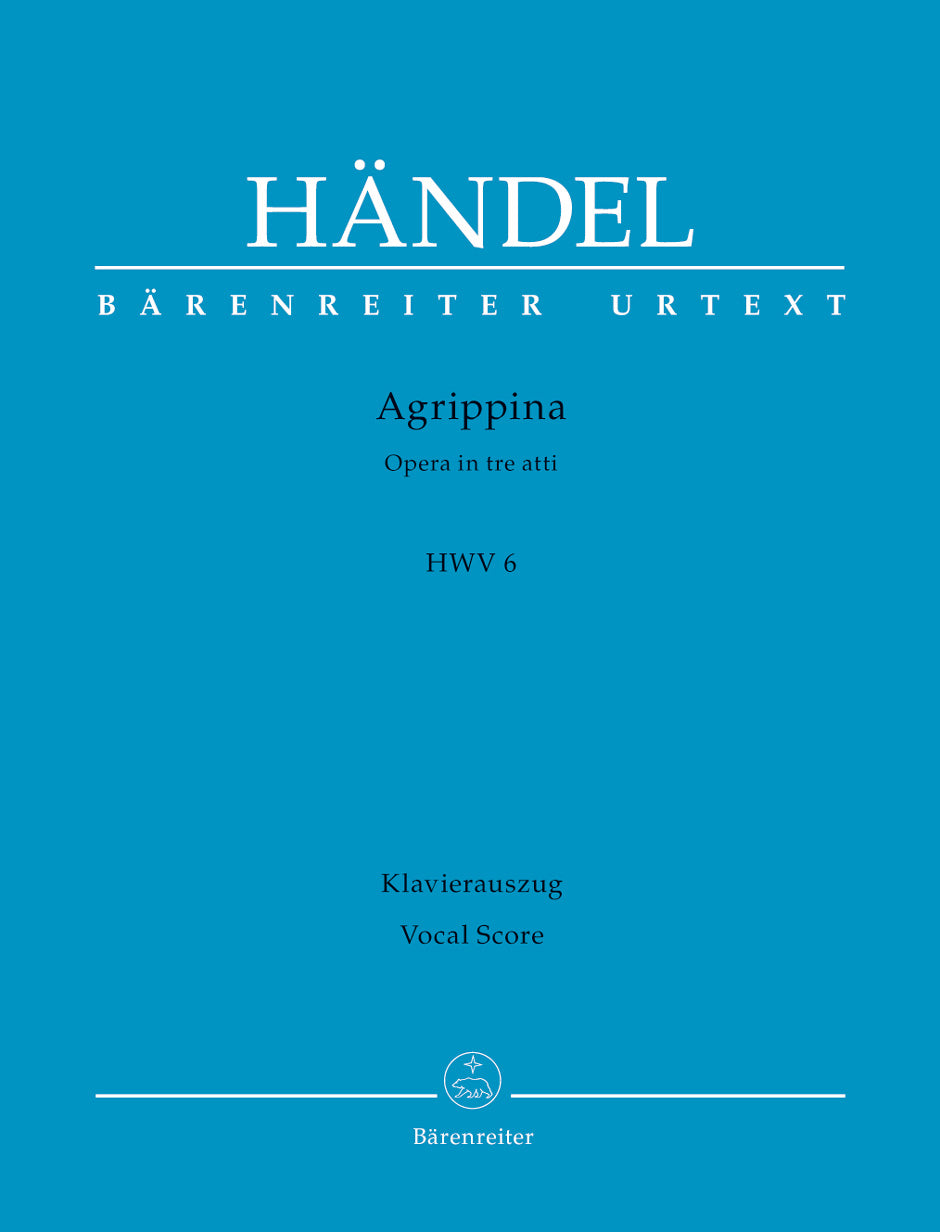 Handel: Agrippina HWV 6 (Vocalscore) afbeelding 2