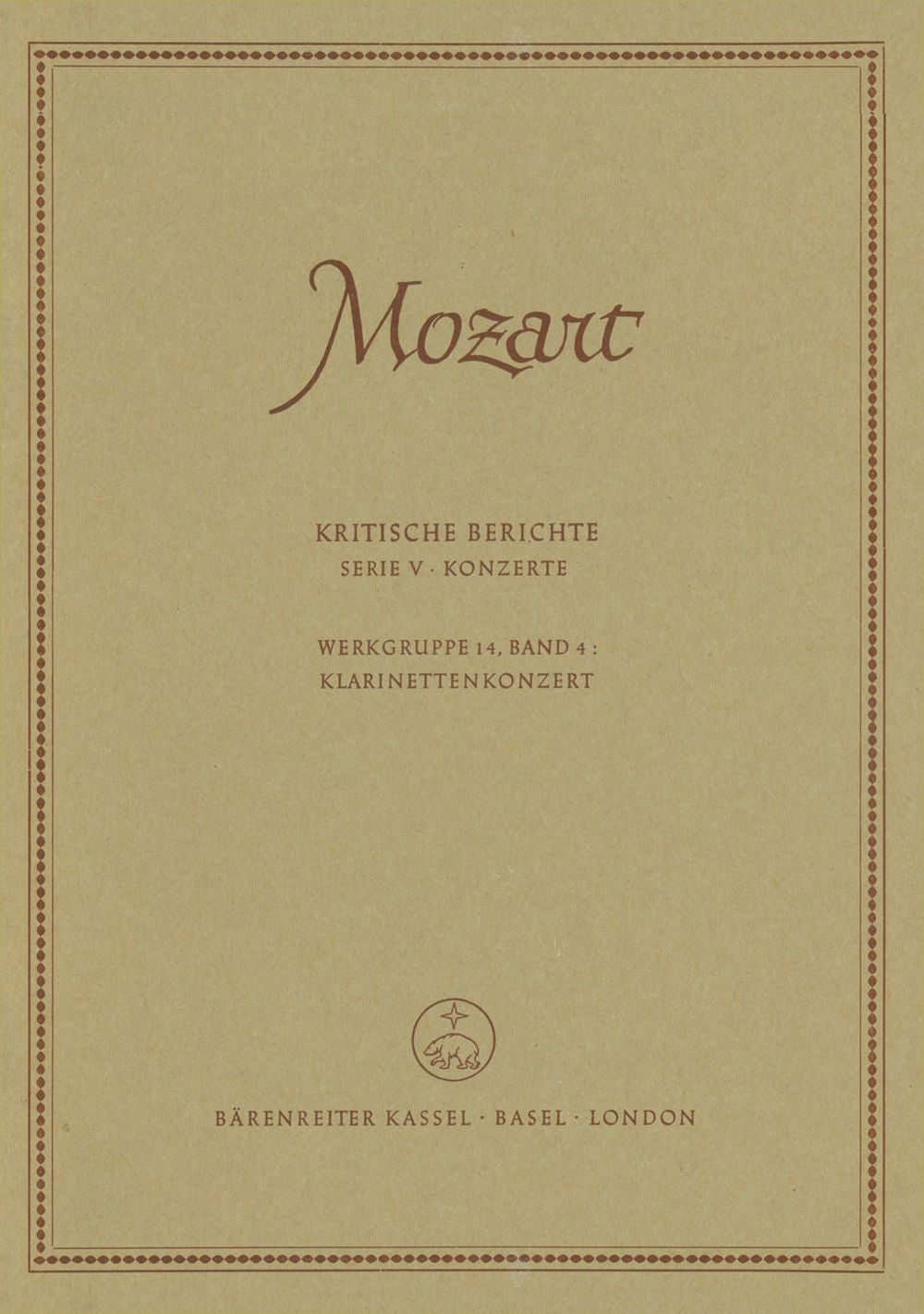 Klarinettenkonzert