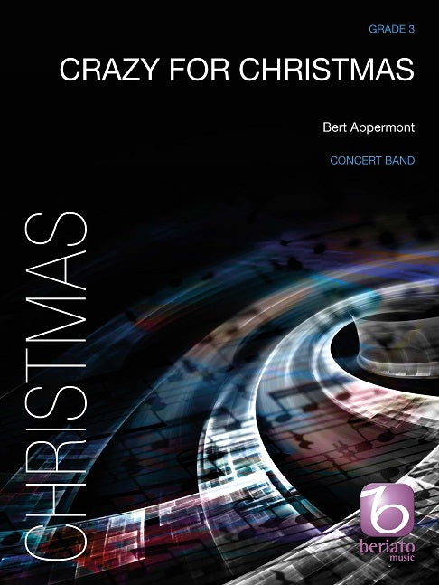 Appermont: Crazy for Christmas (Partituur Harmonie)