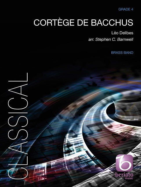 Delibes: Cortège de Bacchus (Partituur Brassband)