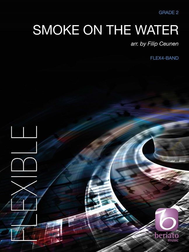 Smoke on the Water (Partituur 4-Part Flexible Band and Opt. Piano)