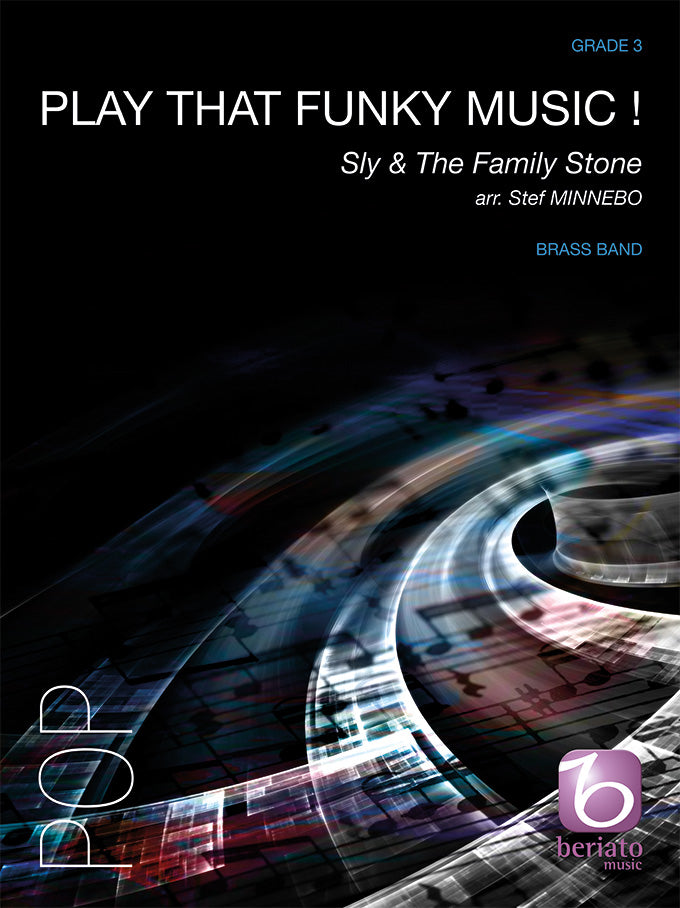 Stone: Play That Funky Music (Partituur Brassband)