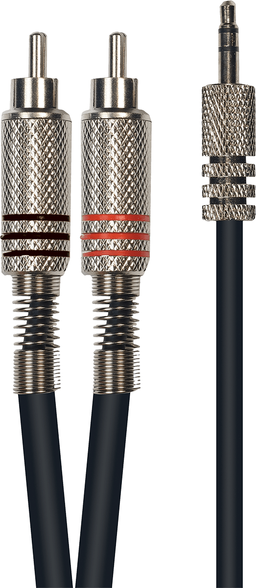Yellow Cable ECO K06M-3 2 RCA male. met.