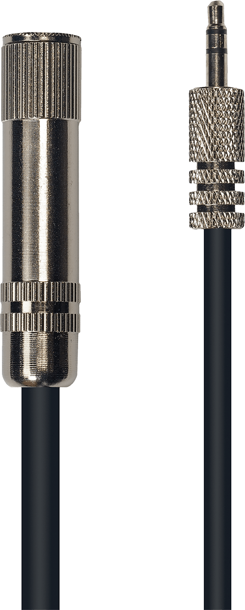 Yellow Cable ECO K16-3 Mini jack stereo naar jack stereo f +adapter 3m