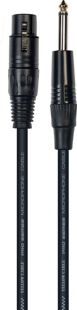 Yellow Cable ECO M05J Jack mono male naar XLR femaleale 5m