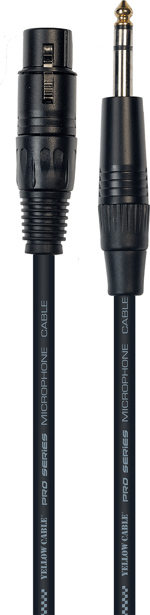 Yellow Cable ECO M05J-S Jack male symetrisch naar XLR femaleale 5m