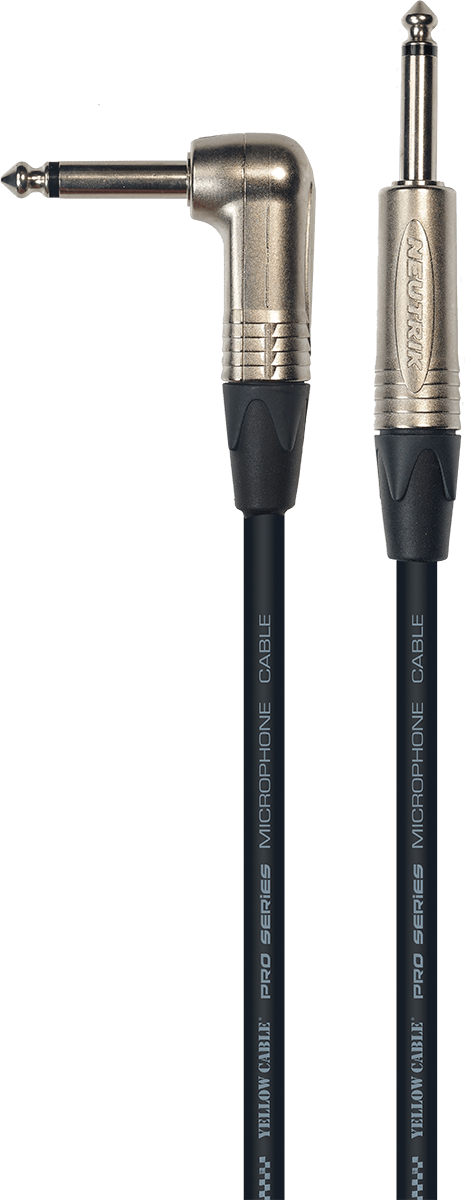 Yellow Cable ECO PROG76D-C Jack gebogen naar jack 6m neutrik