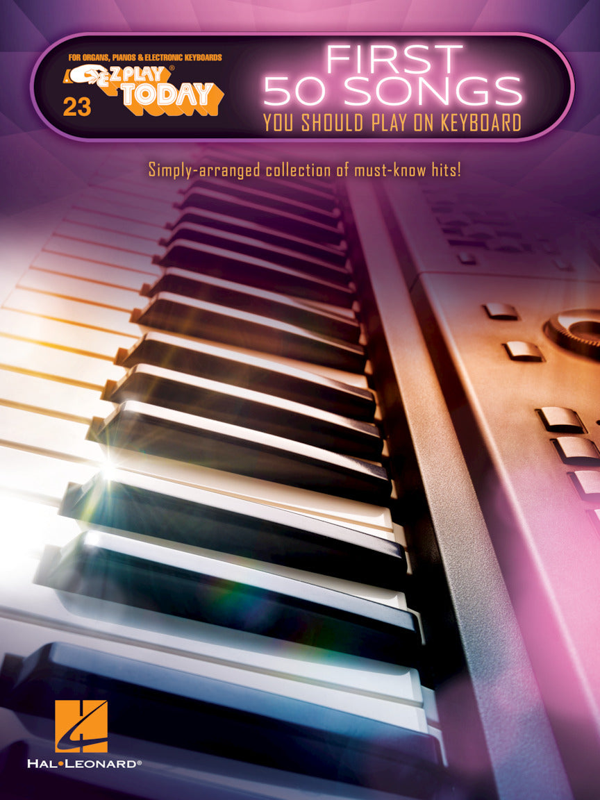 E-Z Play Today Volume 23: First 50 Songs You Should Play on Keyboard (Piano)