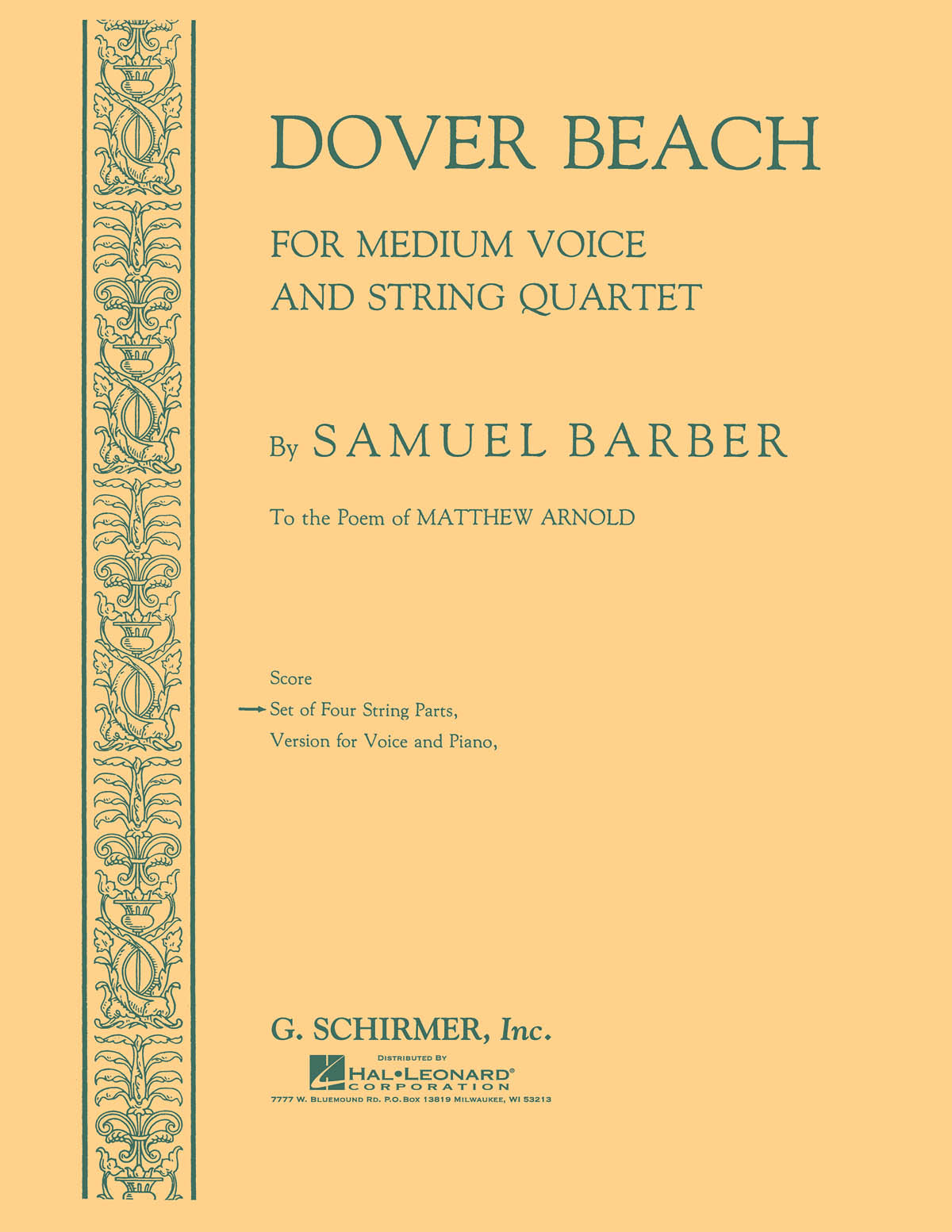 Barber: Dover Beach