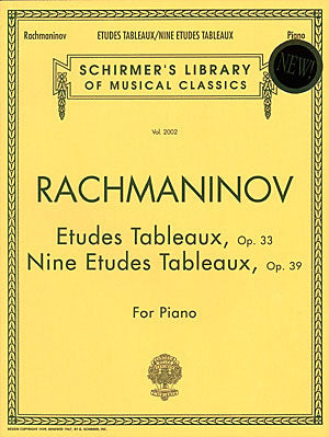 Rachmaninov: Etudes Tableaux Op.33 - Nine Etudes Tableaux op.39