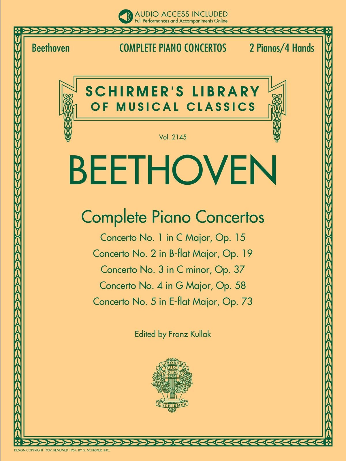 Beethoven: Complete Piano Concertos