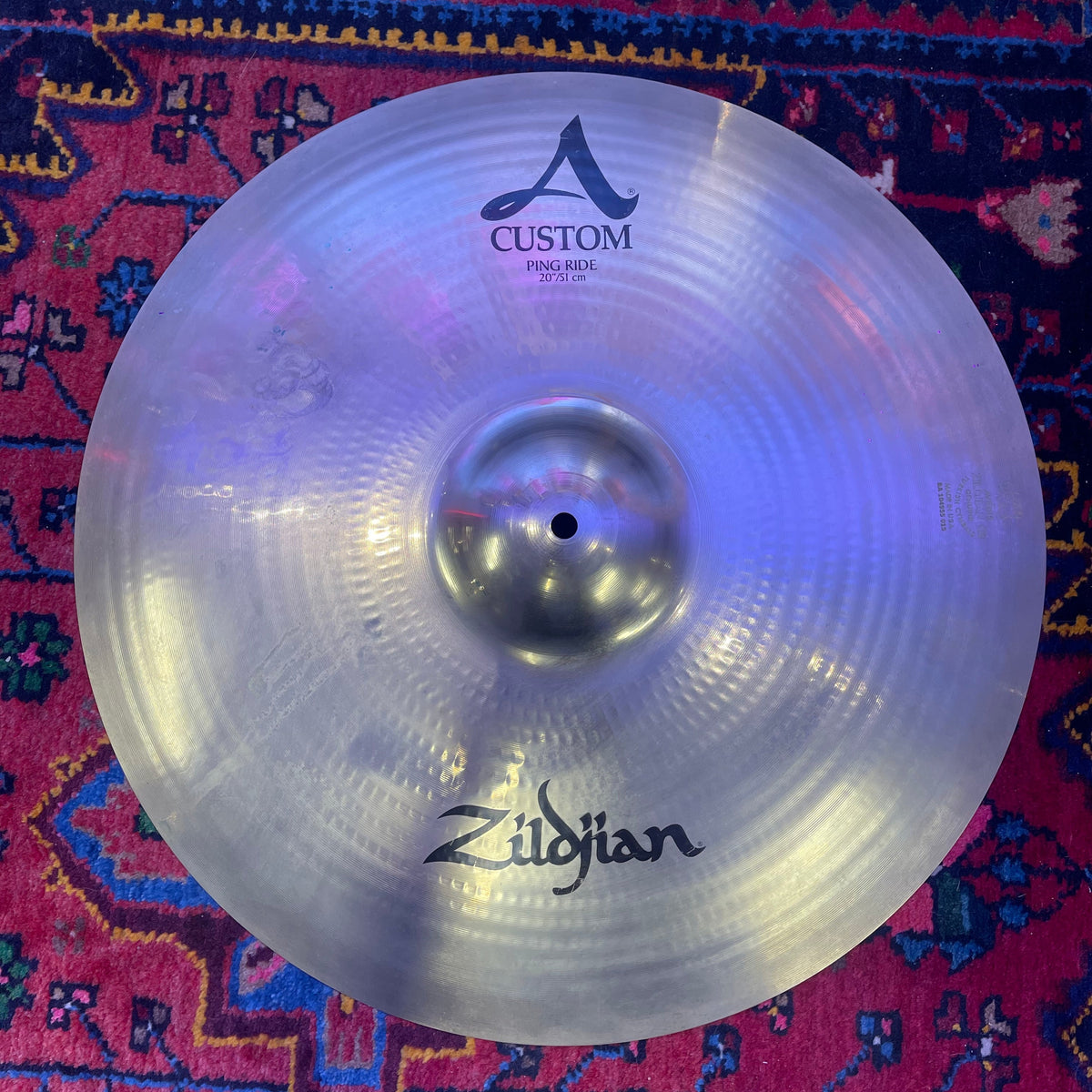 Zildjian A Custom 20″ Ping Ride – Showroommodel