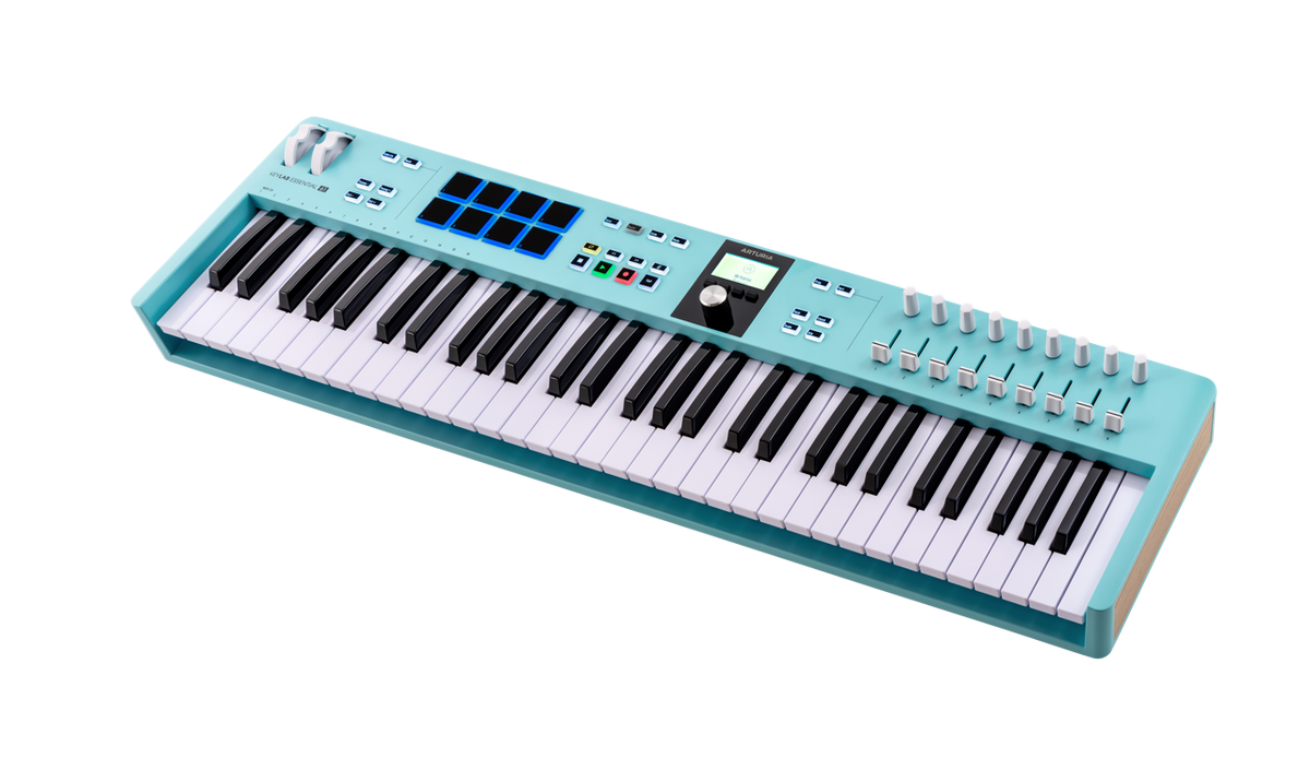 Arturia KeyLab Essential mk3 61 Aquamarine Ltd Ed afbeelding 2