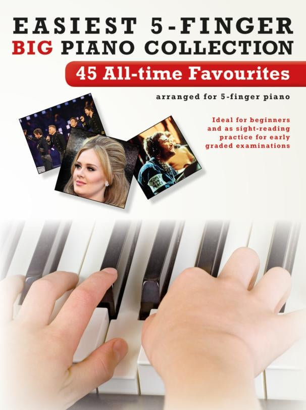 Easiest 5-Finger Piano Collection: 45 All-Time Fav afbeelding 2