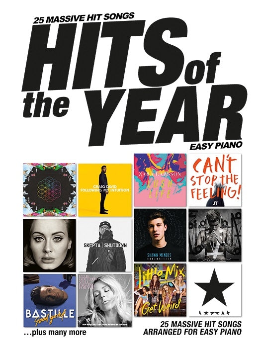 Hits Of The Year 2016: Easy Piano afbeelding 2