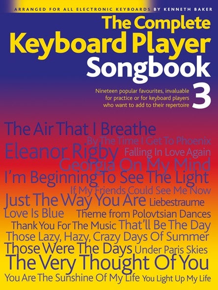 The Complete Keyboard Player: Songbook 3 afbeelding 2