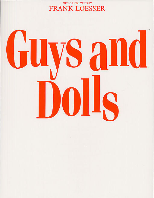 Guys And Dolls - Vocal Selections