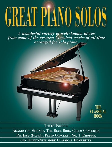 Great Piano Solos - The Classical Book afbeelding 2